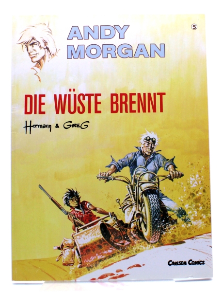 Andy Morgan Comic Album Nr. 5: Die Wüste brennt von Carlsen